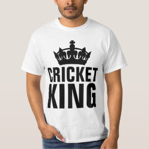 JUEGO DE CRICKET, Camisetas CRICKET KING