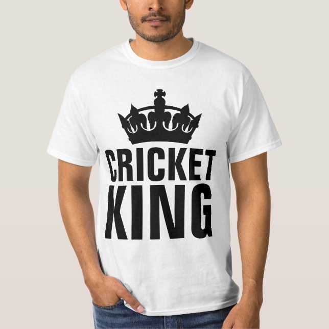 JUEGO DE CRICKET, Camisetas CRICKET KING (Anverso)