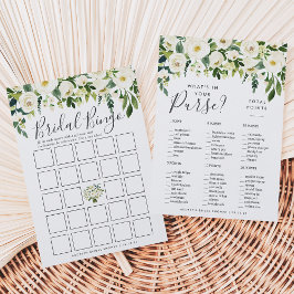 Juego de ducha nupcial con flores de alabastro