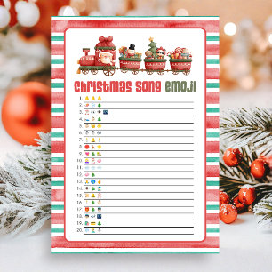 Juego de emojis de canción de Navidad