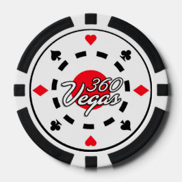Juego De Fichas De Póquer 360 Vegas Clay Chip