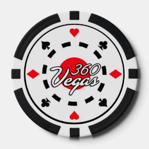 Juego De Fichas De Póquer 360 Vegas Clay Chip