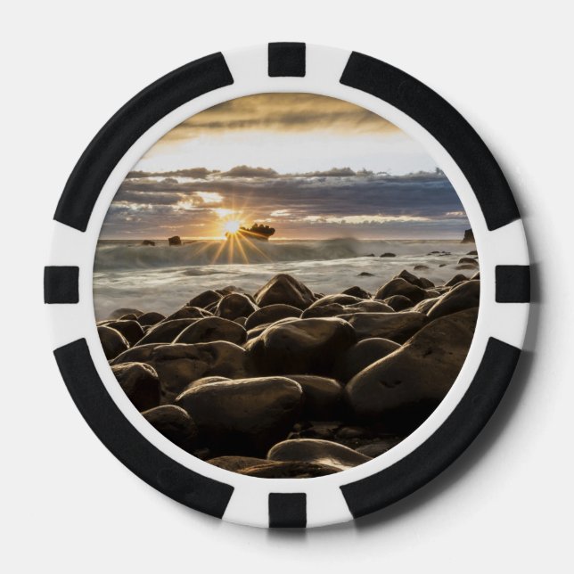 Juego De Fichas De Póquer amanecer-1239727 (Anverso)
