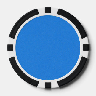 Juego De Fichas De Póquer Azure Blue Star Dust
