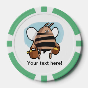 Juego De Fichas De Póquer Bee personalizado