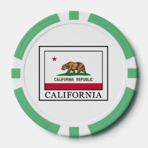 Juego De Fichas De Póquer California