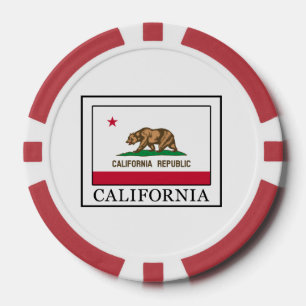 Juego De Fichas De Póquer California
