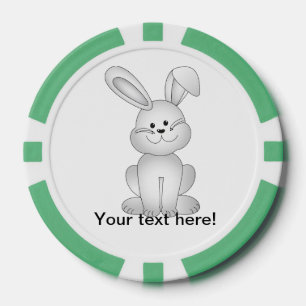 Juego De Fichas De Póquer Clíparte de conejo blanco