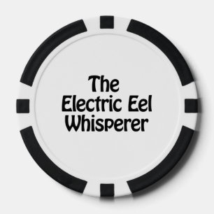 Juego De Fichas De Póquer el susurrador eléctrico de anguila