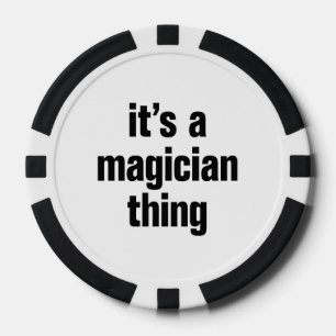 Juego De Fichas De Póquer es algo mago