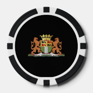 Juego De Fichas De Póquer Escudo de Rotterdam