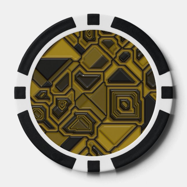 Juego De Fichas De Póquer Formas plásticas TPD (Anverso)