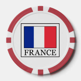 Juego De Fichas De Póquer Francia
