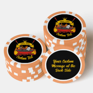 Juego De Fichas De Póquer Grill King