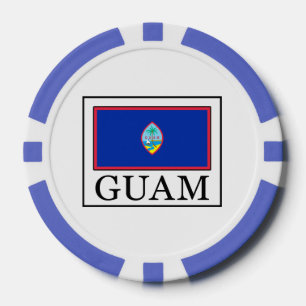 Juego De Fichas De Póquer Guam