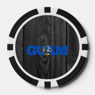Juego De Fichas De Póquer Guam