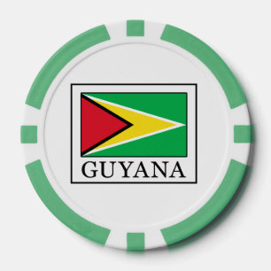 Juego De Fichas De Póquer Guyana