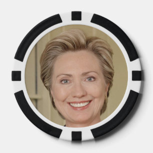 Juego De Fichas De Póquer Hillary Clinton