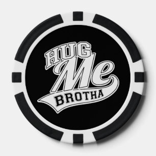 Juego De Fichas De Póquer Hug Me Brotha