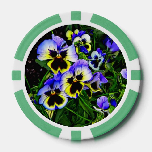 Juego De Fichas De Póquer Johnny Jump Up (Anverso)