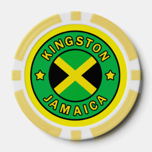 Juego De Fichas De Póquer Kingston Jamaica