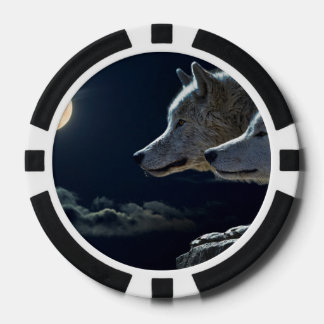 Juego De Fichas De Póquer Lobos