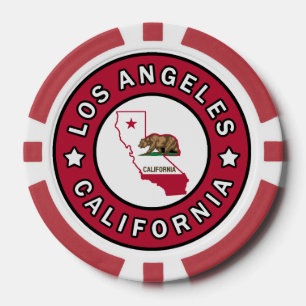 Juego De Fichas De Póquer Los Ángeles California