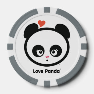 Juego De Fichas De Póquer Love Panda®
