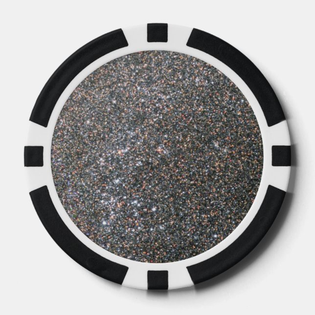 Juego De Fichas De Póquer Miriad de estrellas en espiral galaxia NGC 300 (Anverso)