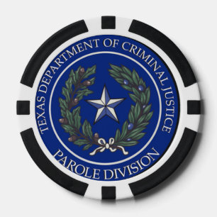 Juego De Fichas De Póquer Moneda de la división de la libertad condicional