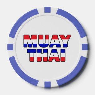 Juego De Fichas De Póquer Muay Thai
