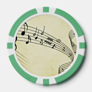 Juego De Fichas De Póquer Música