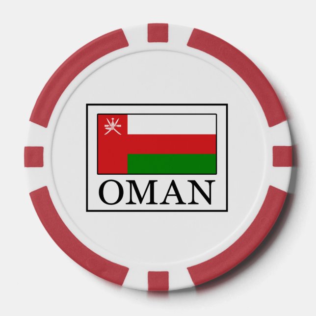 Juego De Fichas De Póquer Oman (Anverso)