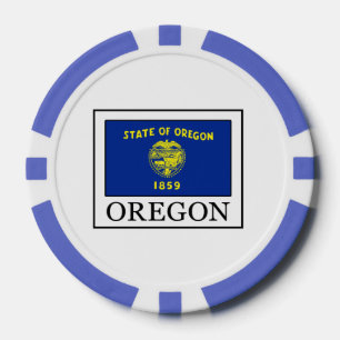 Juego De Fichas De Póquer Oregón