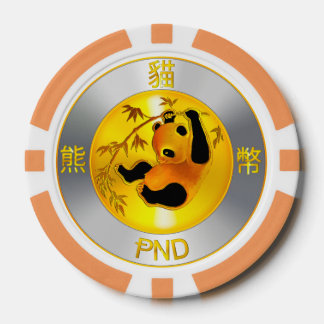 Juego De Fichas De Póquer Pandacoin PND Poker Chips