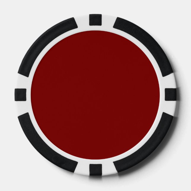 Juego De Fichas De Póquer plantilla (Anverso)