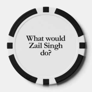 Juego De Fichas De Póquer qué haría zail singh