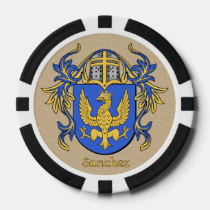Juego De Fichas De Póquer Sánchez Heraldic