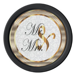 Juego De Fichas De Póquer Sr. y Sra. Keepsake - Personalizar