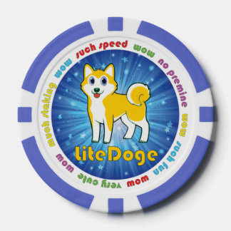 Juego De Fichas De Póquer token de LiteDoge