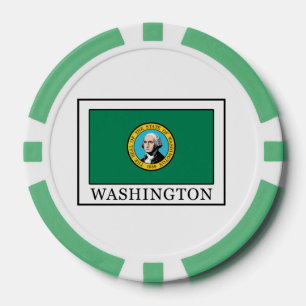 Juego De Fichas De Póquer Washington