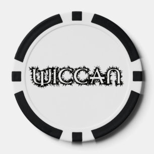 Juego De Fichas De Póquer Wiccan