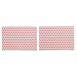 Juego de Fundas de almohada de los labios rojos de