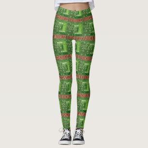 Juego de fútbol animador Yoga Gym Leggings Pants