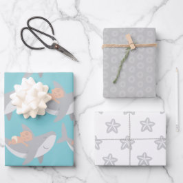 Juego de hojas de papel de ajuste de Baby Shower p
