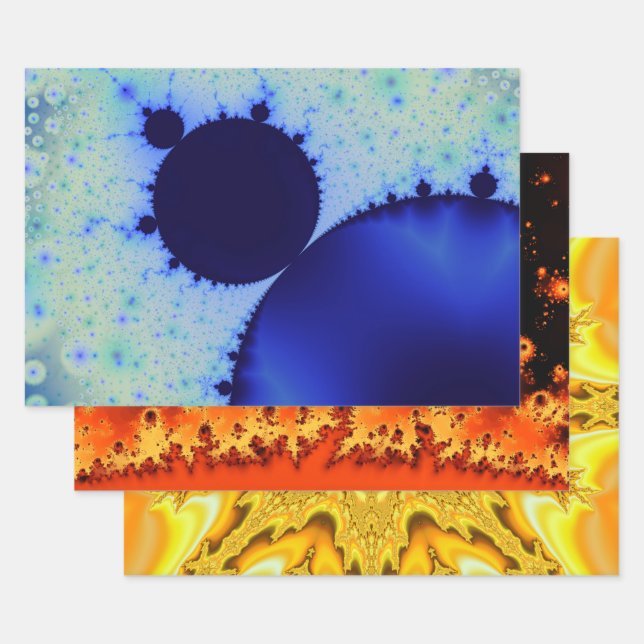 Juego de hojas de papel de ajuste de fragmentos en (Set)