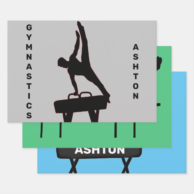 Juego de hojas de papel de ajuste de gimnasia para (Set)