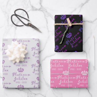 Juego de hojas de papel de ajuste de monarquía de 