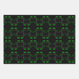 Juego de hojas de papel de envolvimiento Venus Fly