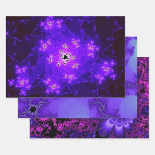 Juego de hojas de papel para envolver fragmentos p